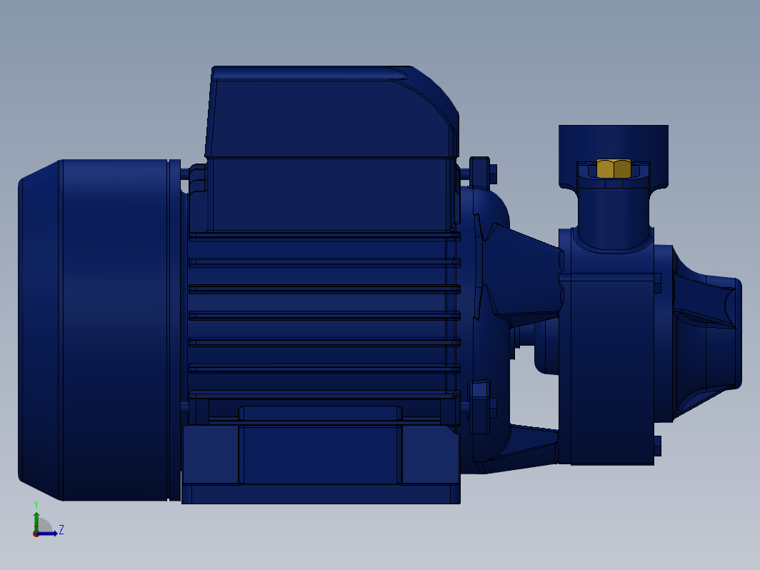 1HP 尺寸 1X1外围涡轮泵---格式为：sw