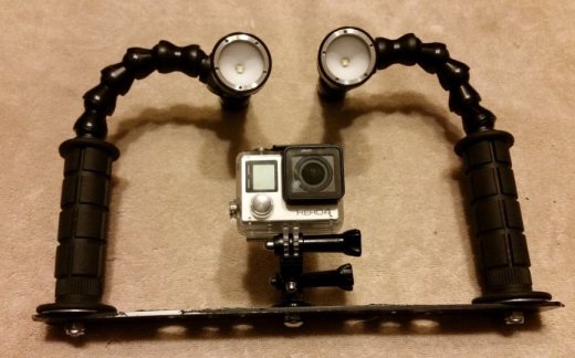 Scuba GoPro相机拍摄支架缩略图