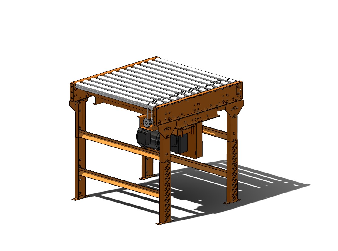 Motorized Roller Conveyor电动滚筒输送机