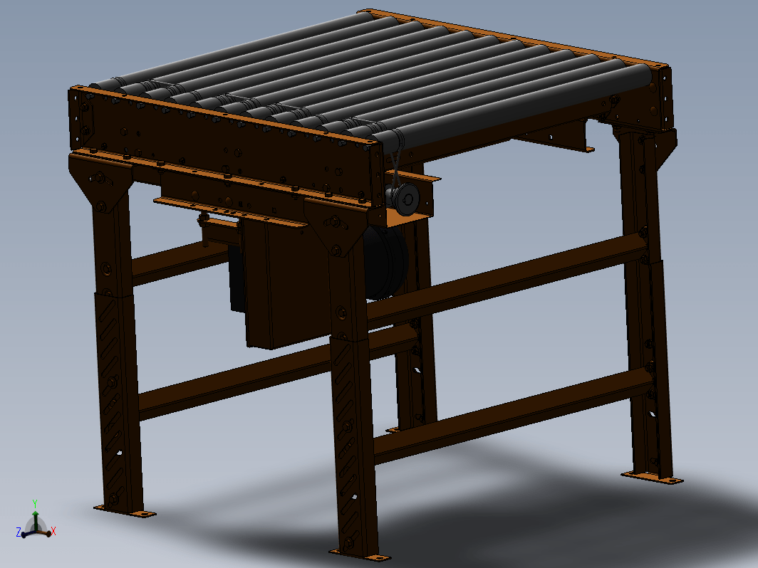 Motorized Roller Conveyor电动滚筒输送机