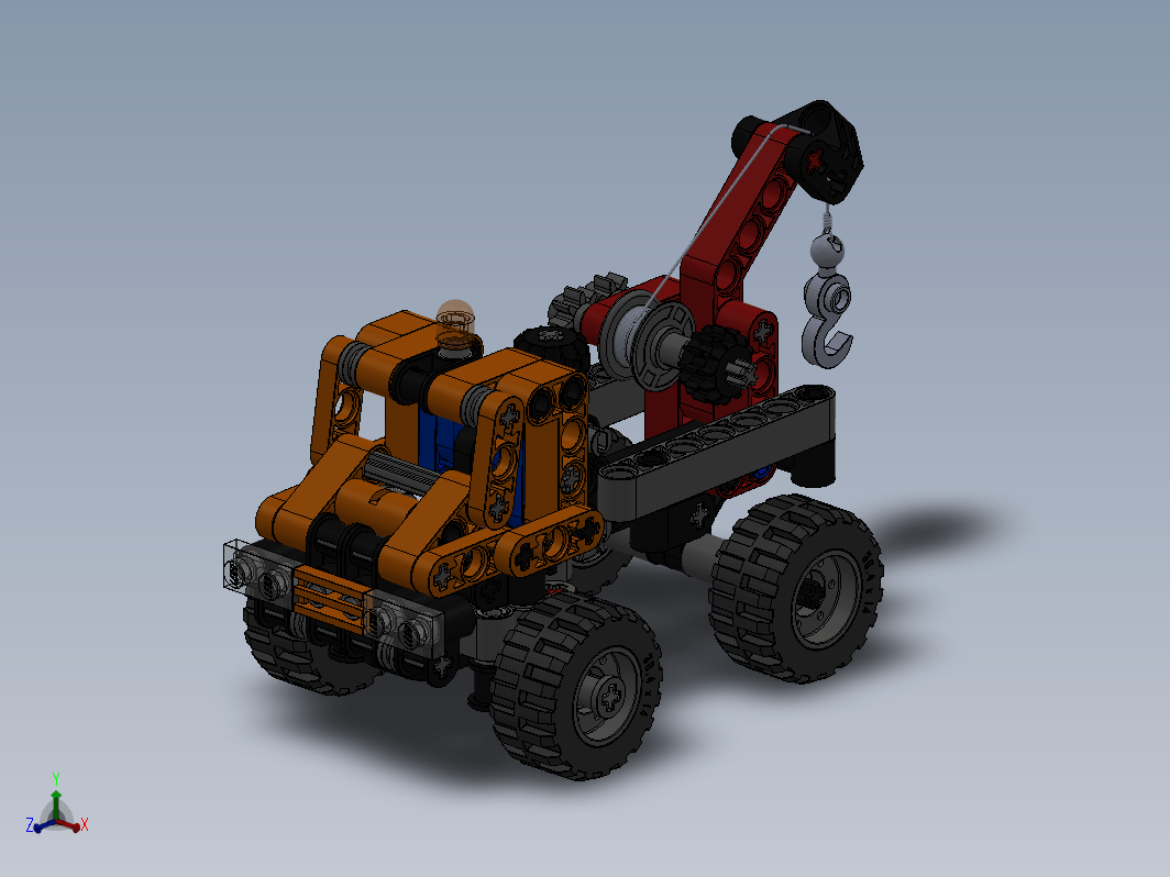 乐高 Lego 9390 迷你拖吊车(mini tow truck)