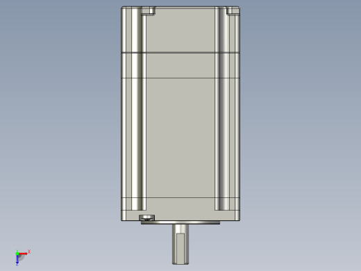 YK257EC80E1  57mm两相闭环步进电机（3D）缩略图