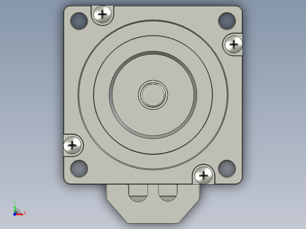 YK257EC80E1  57mm两相闭环步进电机（3D）