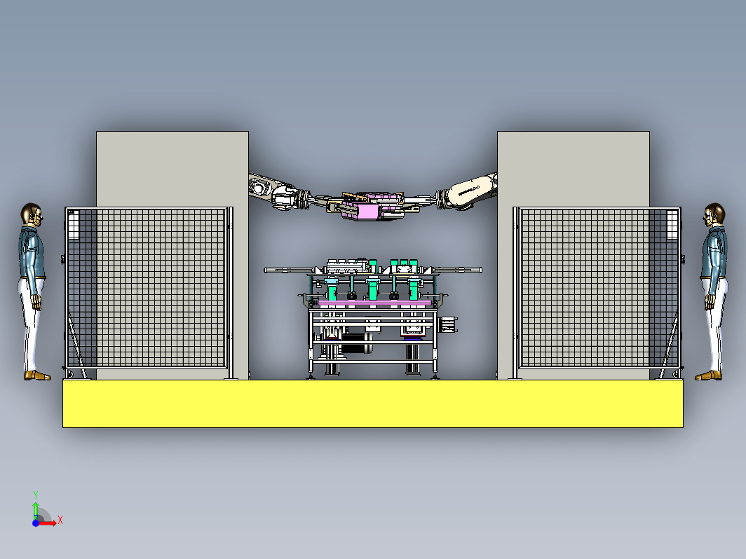 电池厂电池铸焊生产线