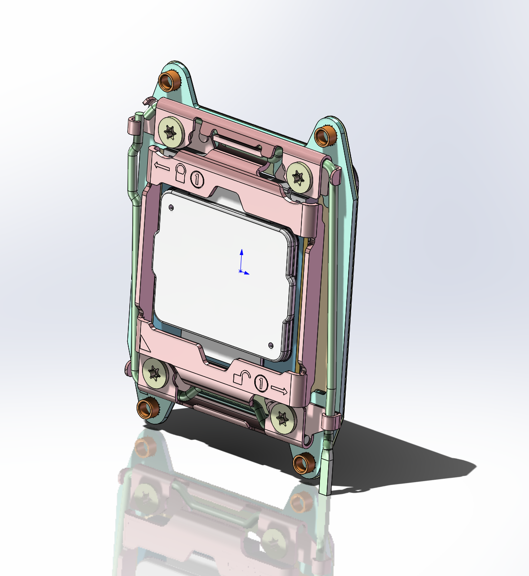 CPU插槽(LGA2011-V3 Narrow ILM)