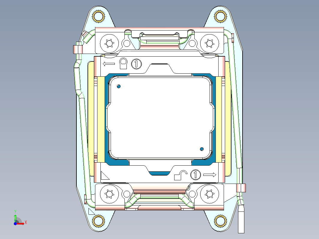 CPU插槽(LGA2011-V3 Narrow ILM)