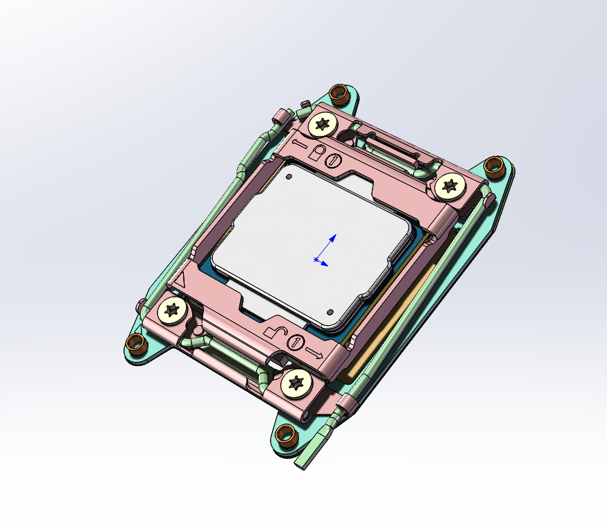 CPU插槽(LGA2011-V3 Narrow ILM)