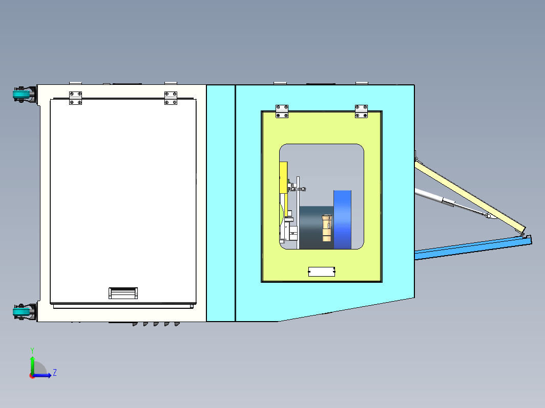 轴类零件加工设备，车铣钻方式加工