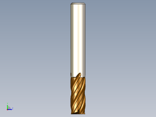 Ø10 mm 硬质合金立铣刀缩略图
