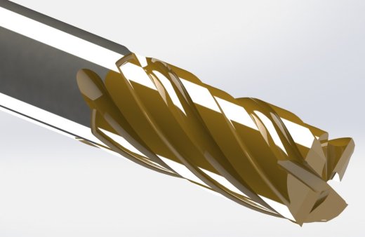 Ø10 mm 硬质合金立铣刀缩略图