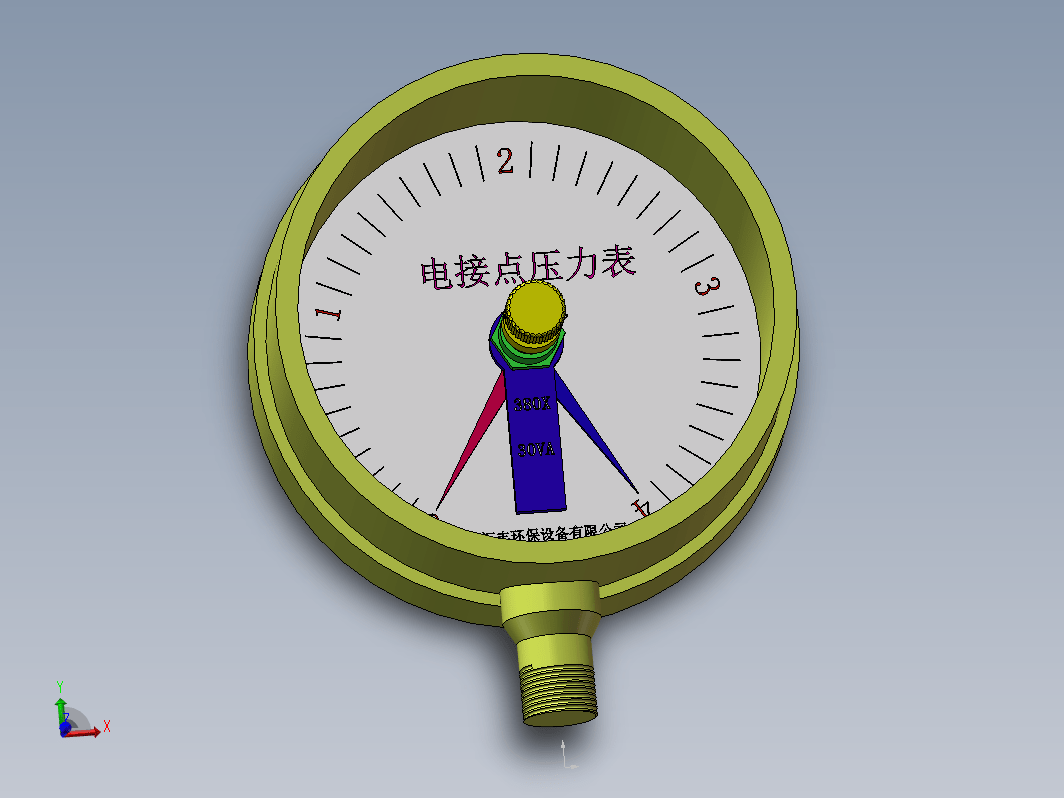 电接点压力表DN15