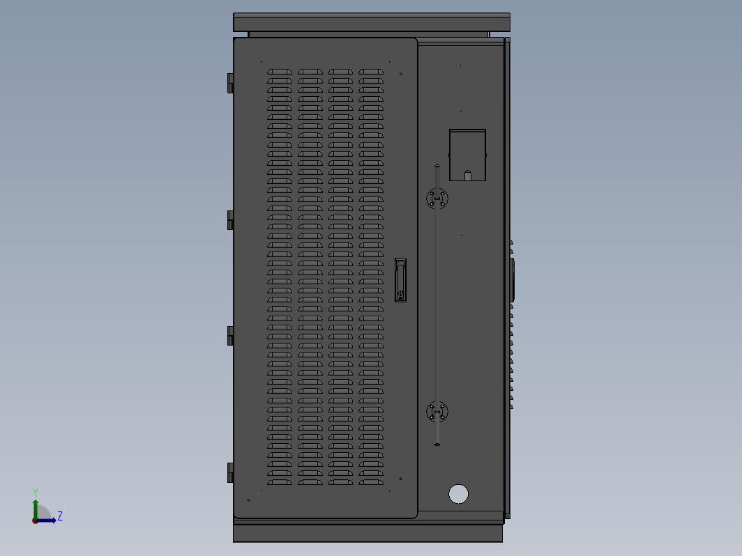 120KW充电机结构柜