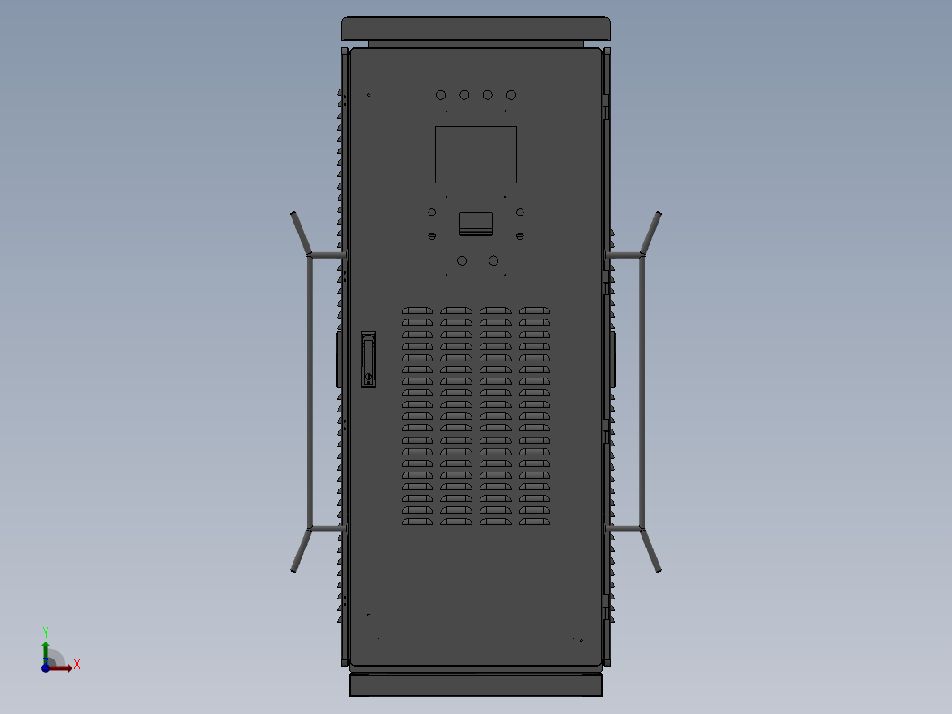 120KW充电机结构柜