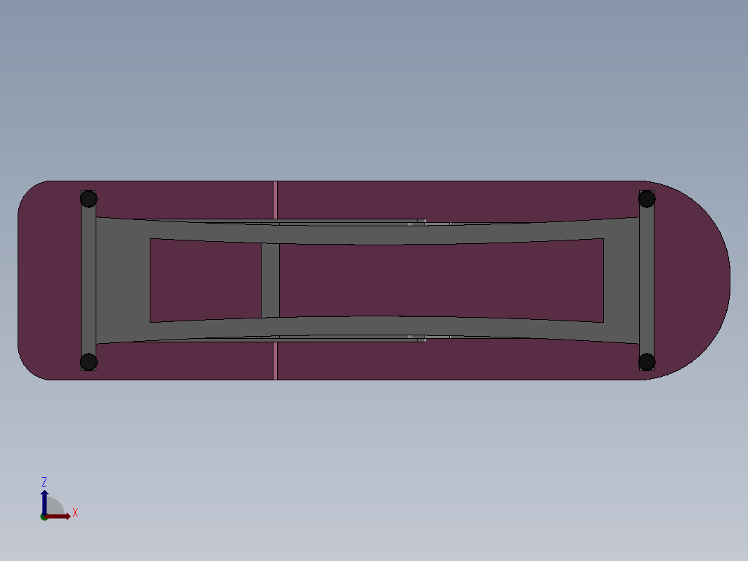 医院检查床模型