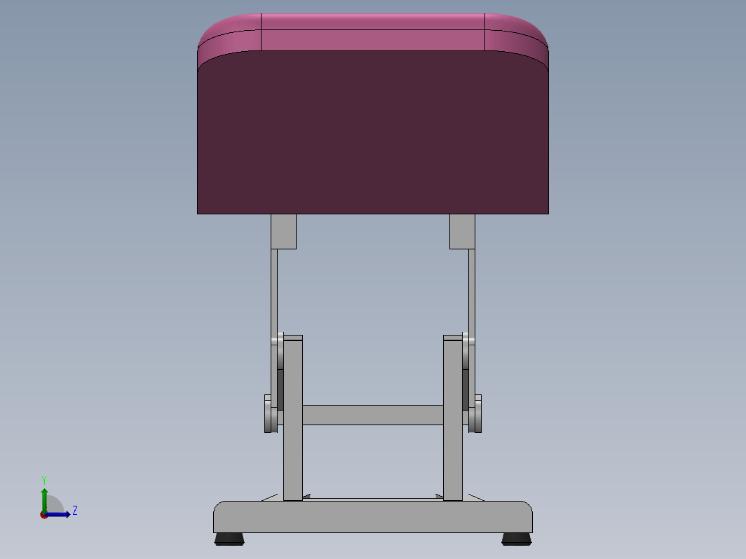 医院检查床模型