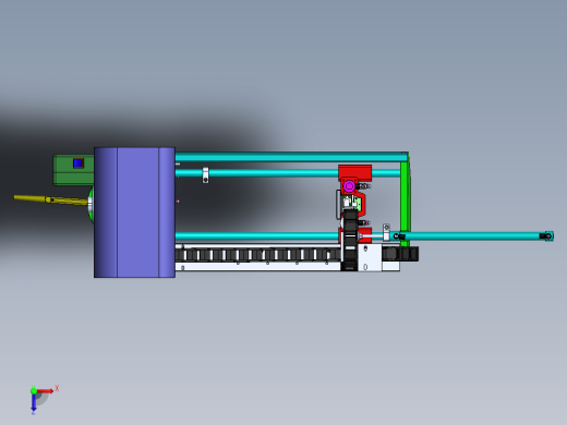 基于SOIDWORKS的斜臂式机械手设计三维SW2012带参++CAD+说明书缩略图