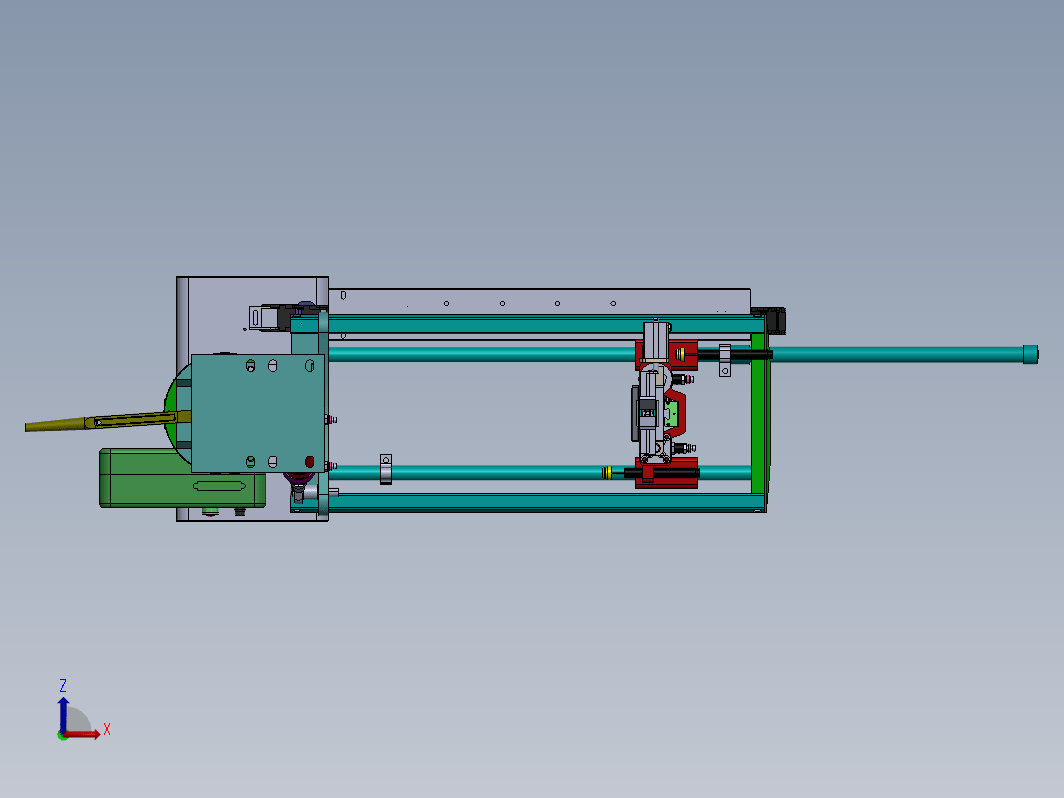 基于SOIDWORKS的斜臂式机械手设计三维SW2012带参++CAD+说明书