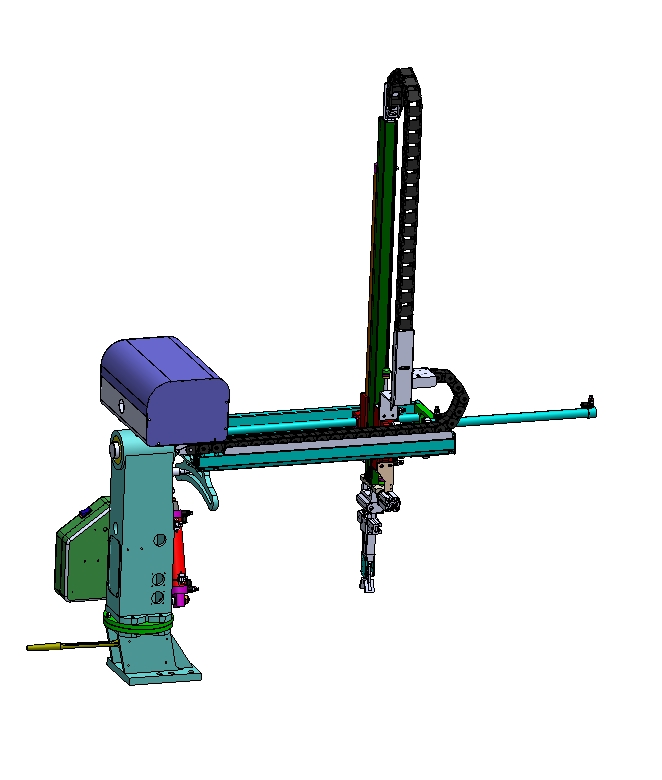 基于SOIDWORKS的斜臂式机械手设计三维SW2012带参++CAD+说明书