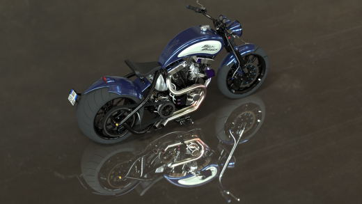 哈雷戴维森 1200 Evo“Fatster”摩托车