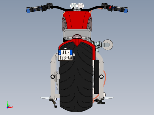 哈雷戴维森 1200 Evo“Fatster”摩托车缩略图