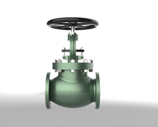 Globe Valve截止阀半剖结构缩略图