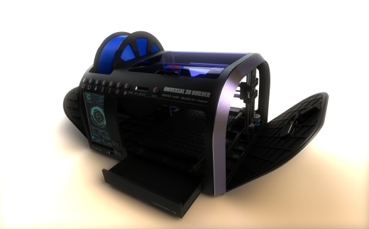 AutoRecover小型3D打印机结构缩略图