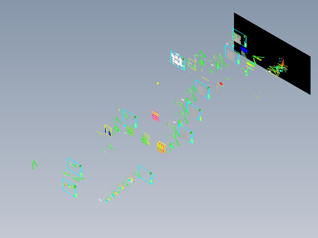 南京某公司钢结构工程CAD