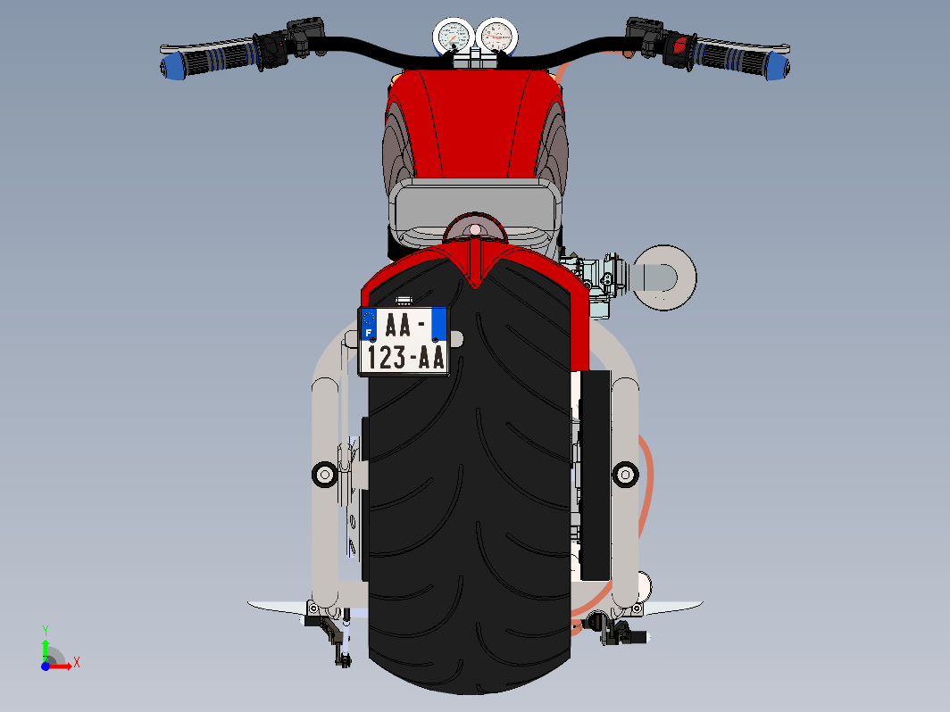 哈雷戴维森1200 Evo Fatster摩托车