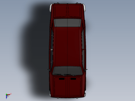 VAZ 2103轿车外形建模3D图纸 solidworks设计 附STEP格式缩略图