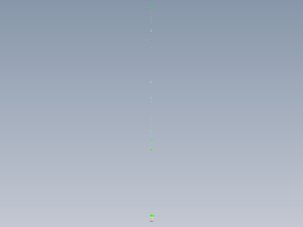 CPF650型手动插板阀装配图