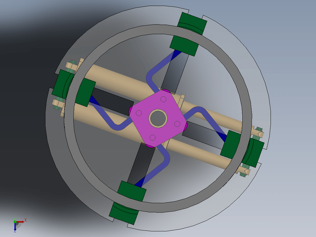 四爪自中心卡盘 Four Jaw self Center Chuck