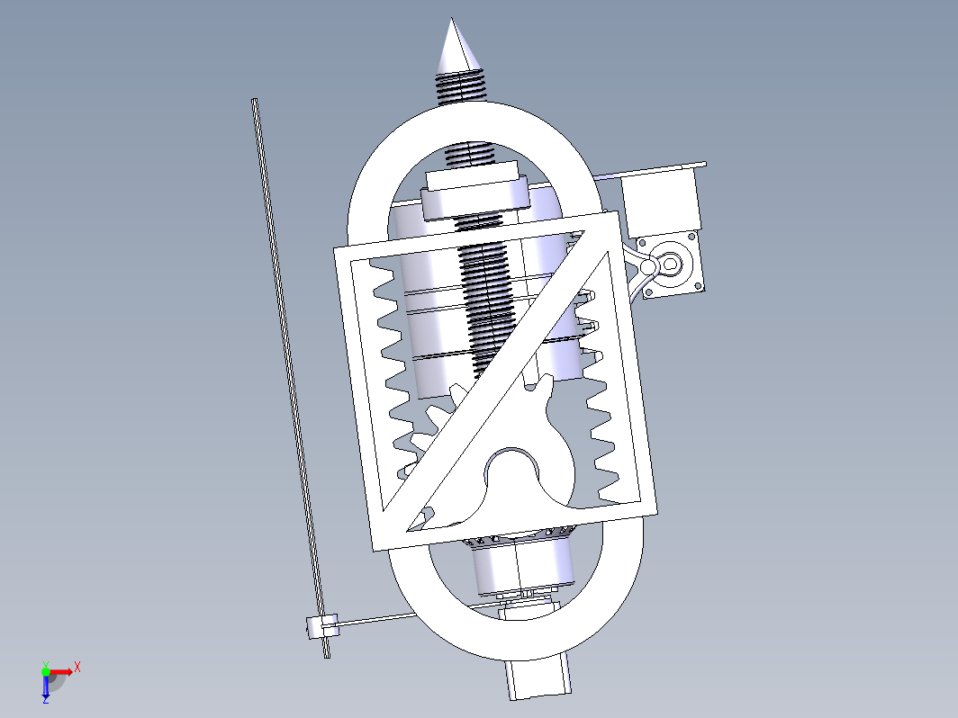 NASA月球取样装置结构