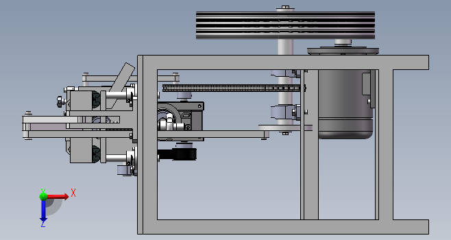 M2螺丝冷镦机三维SW+CAD