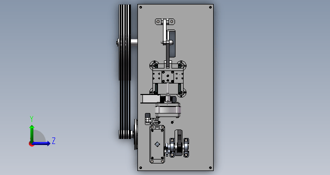 M2螺丝冷镦机三维SW+CAD