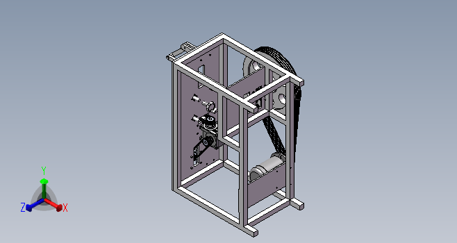 M2螺丝冷镦机三维SW+CAD