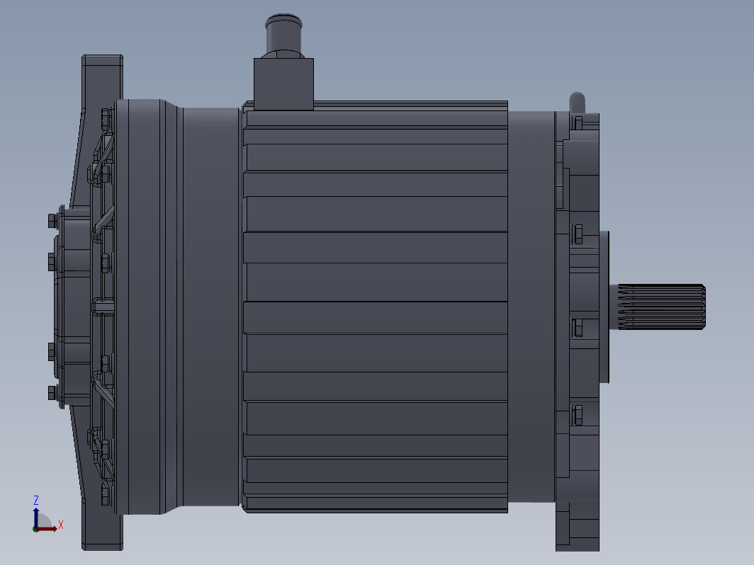 25KW水冷电机