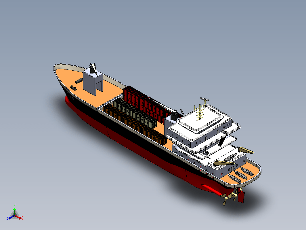 cargo-ship集装箱货船