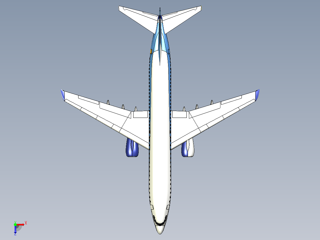 Boeing 737-4 Aircraft波音737-4飞机