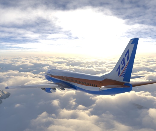 Boeing 737-4 Aircraft波音737-4飞机缩略图