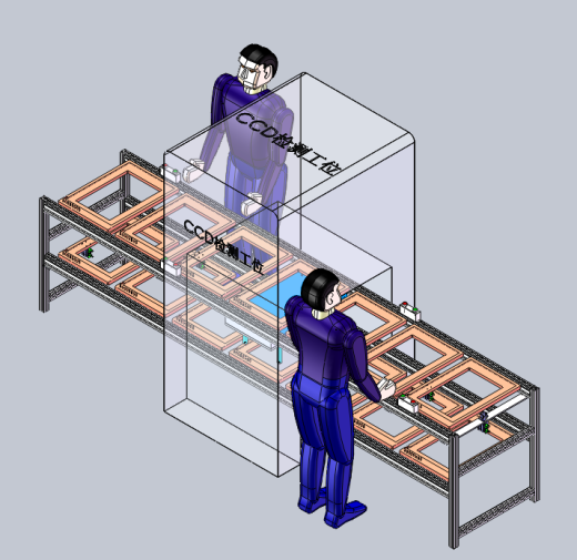 手机背光CCD检测机工装栈板线缩略图