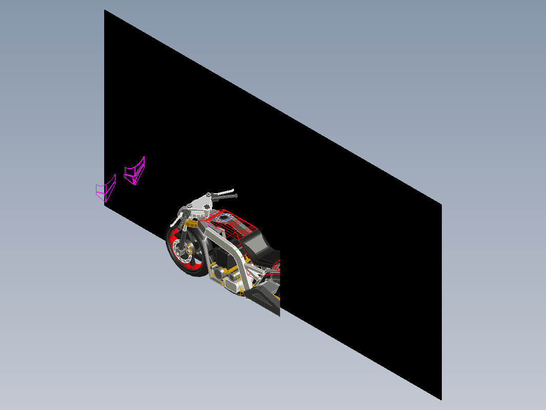 摩托车CAD