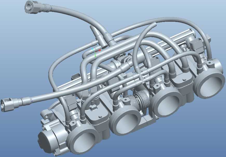 672摩托车发动机注油系统PROE设计