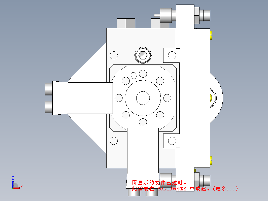 中 大型工件的夹紧机构