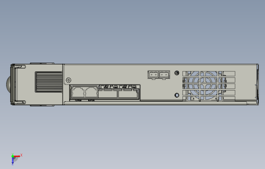 高性能多机传动驱动器STEP_B00(MD810-50M4TD5.5G210+整机外形图)缩略图