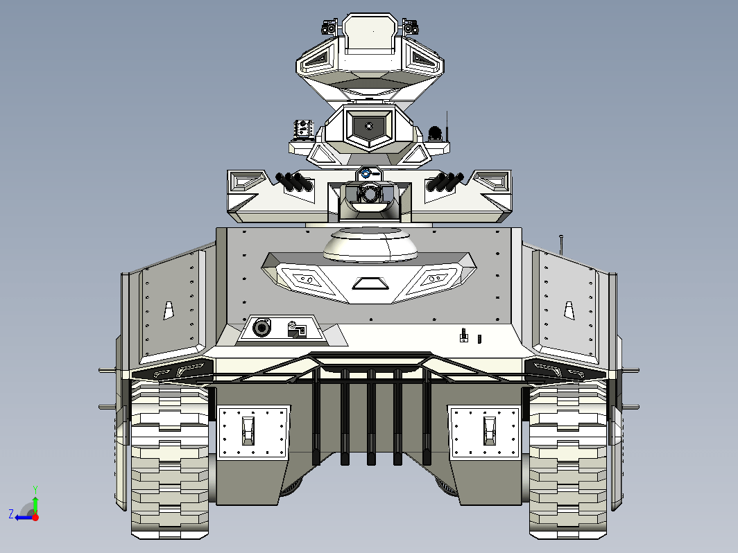 坦克装甲车 Bizon SS FAM-01
