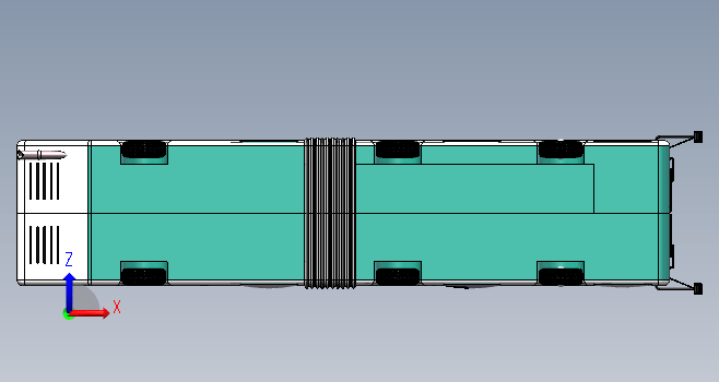 F0413-公交车模型设计图纸