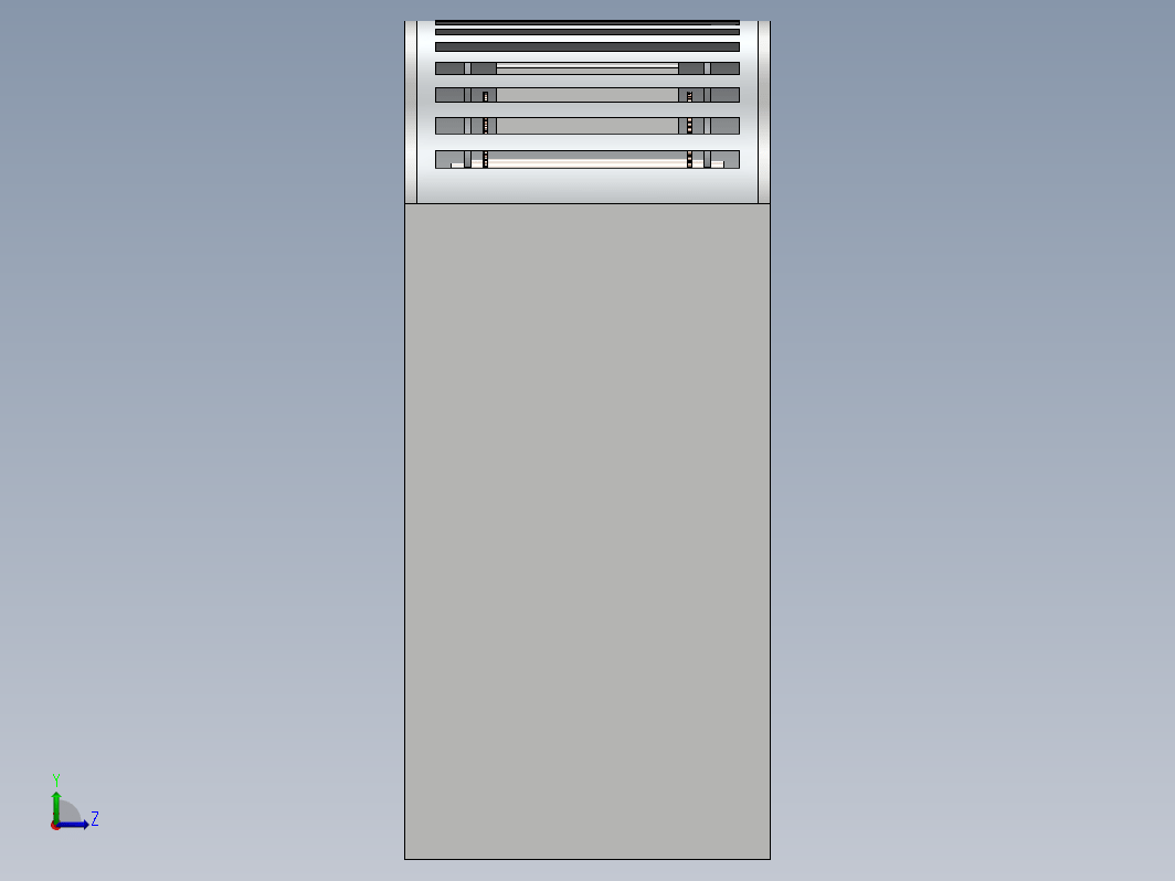 电子工具转盘柜