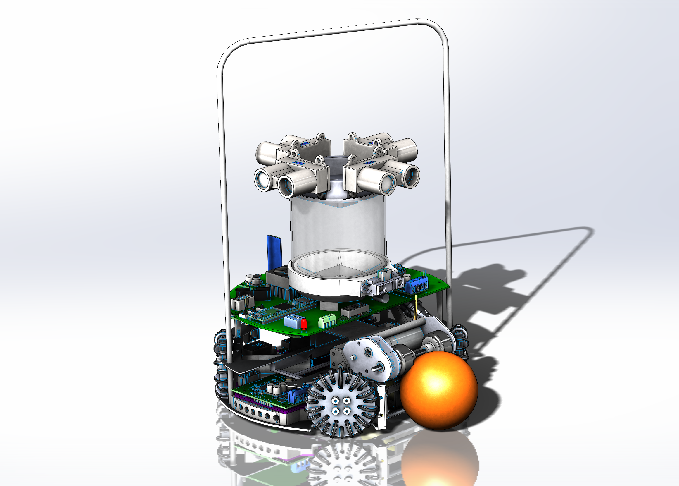 Robocup Junior Robot 2019 soccer机器人车