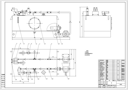 一种自卸半挂车液压系统设计+CAD+说明书缩略图