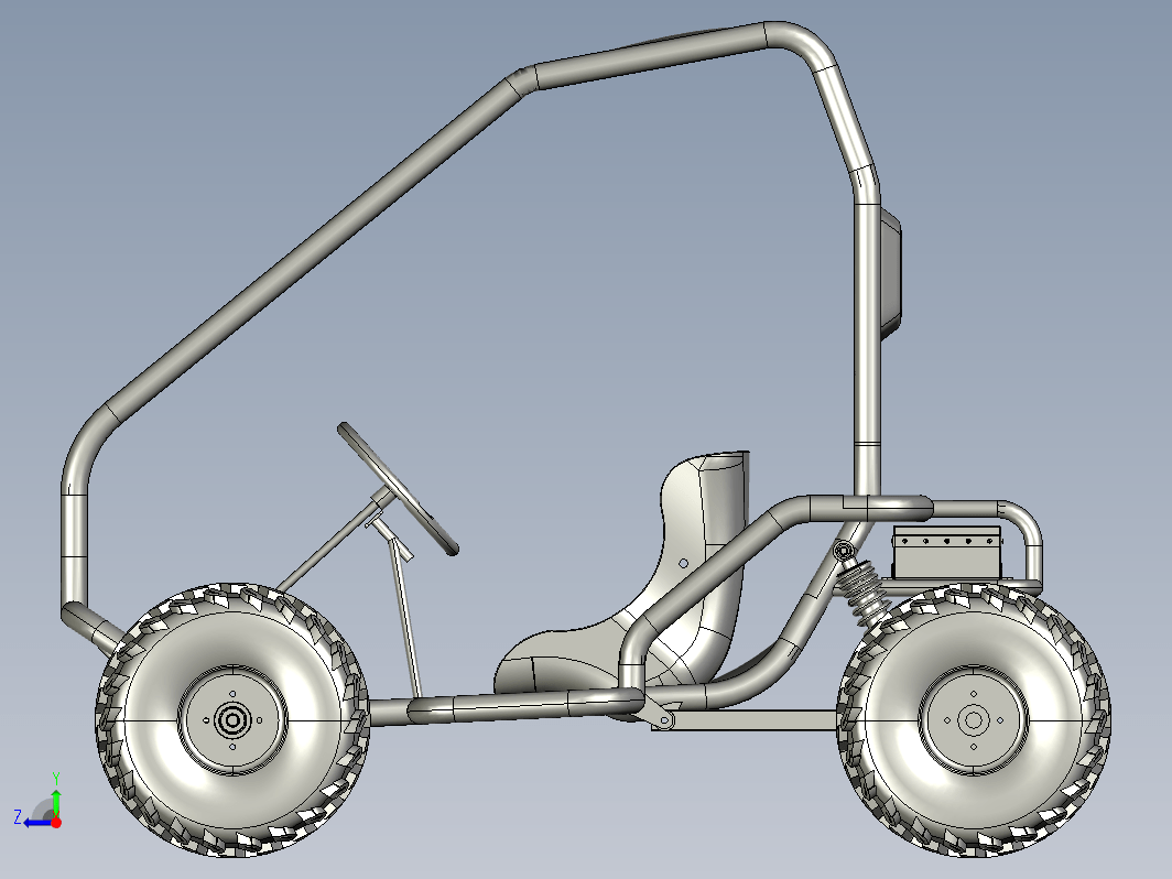 Electric Mud Kart电动钢管车